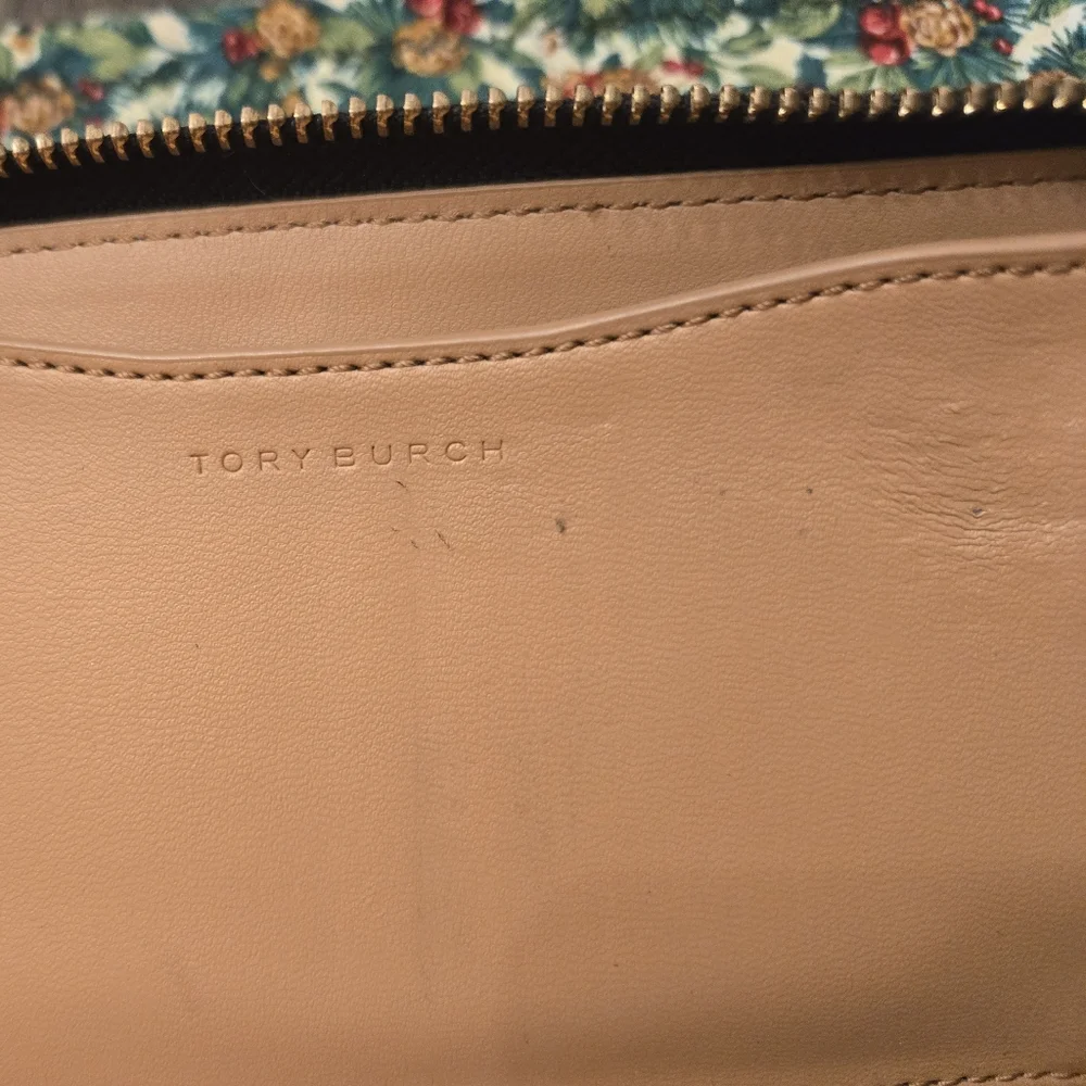 Tory Burch Black Leather Wristlet Wallet - Picture 9 of 11